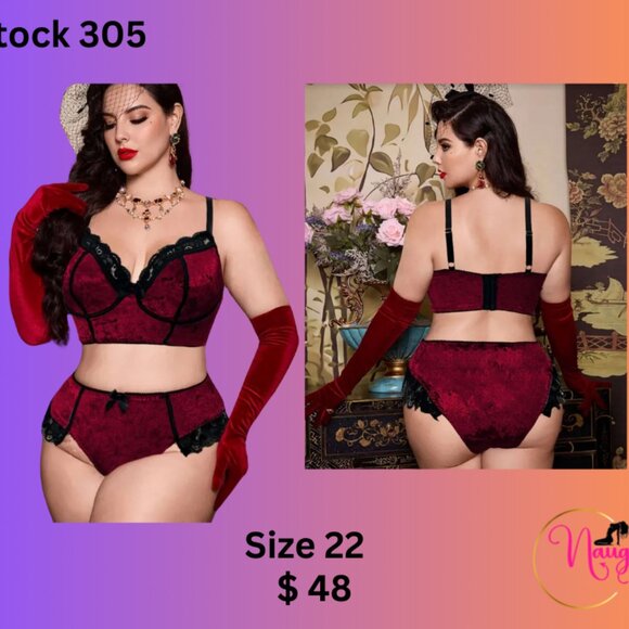 2 Pc Bra and Panty Set - Picture 1 of 1